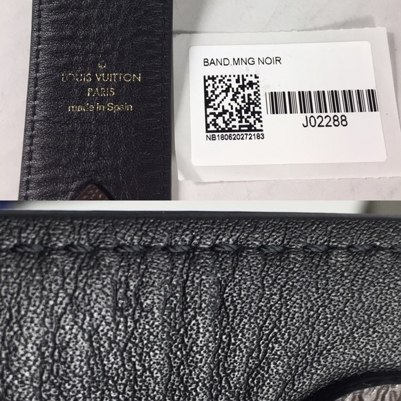 ✅STRAP BANDOLIERE LOUIS VUITTON NOIR - Picture 3 of 6